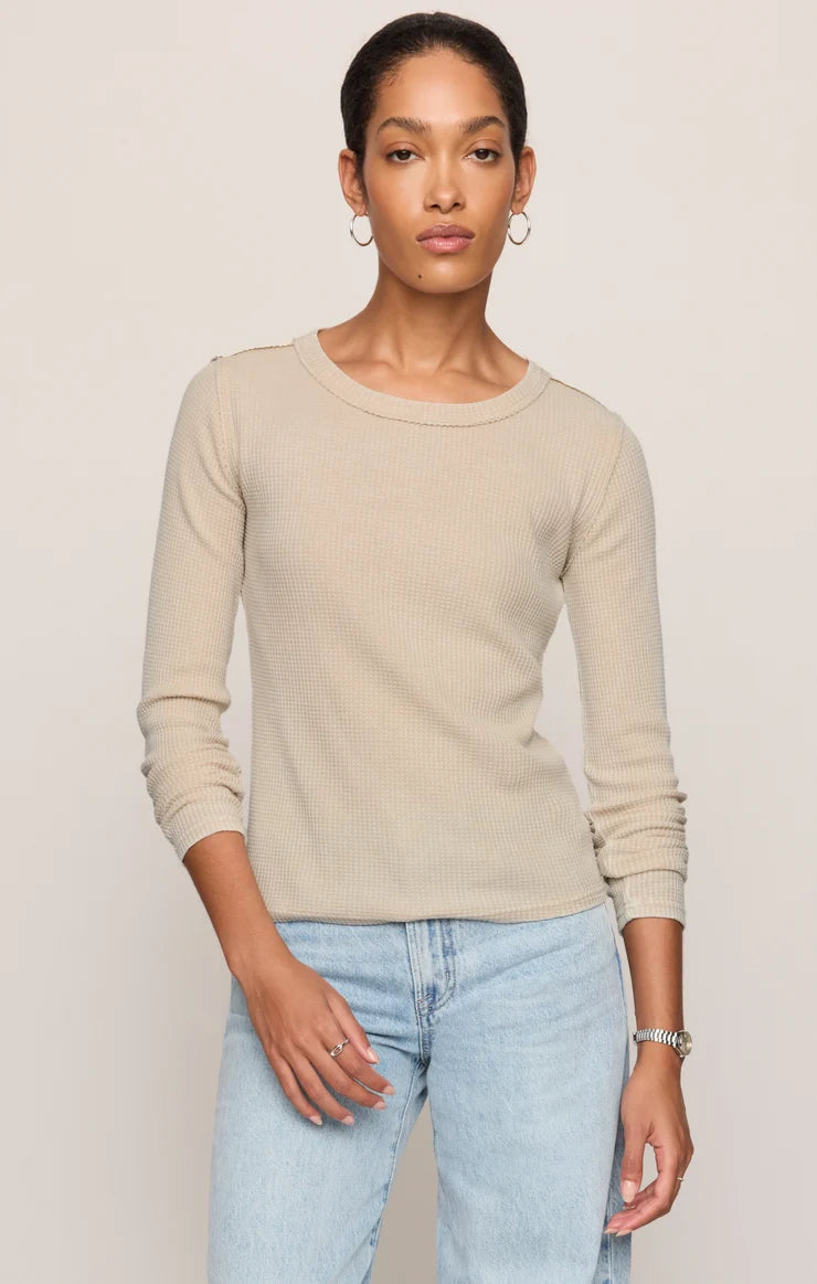 Z SUPPLY Arlet Mini Thermal Long Sleeve Top