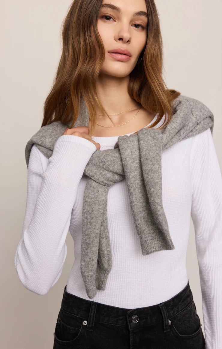 Z SUPPLY Arlet Mini Thermal Long Sleeve Top