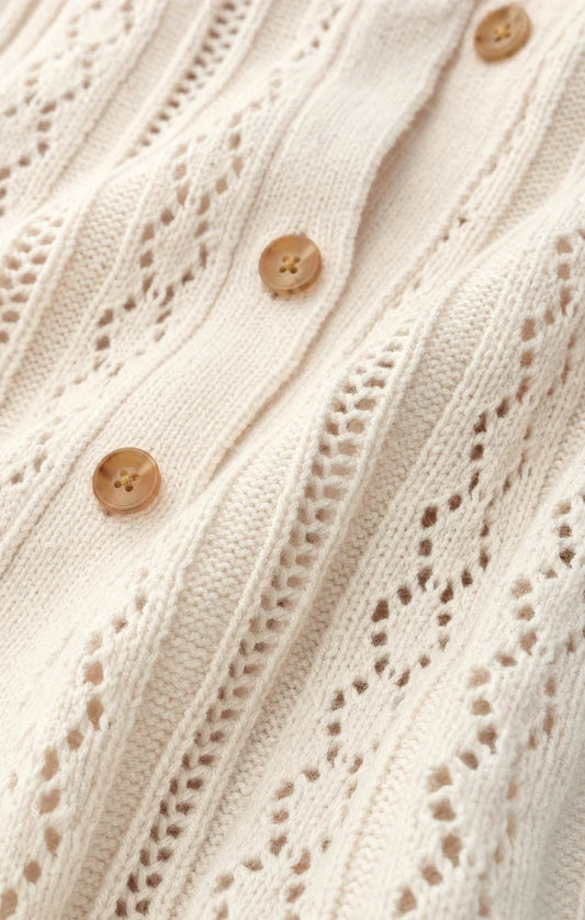 Z SUPPLY Cabot Crochet Sweater Vest – Sandstone